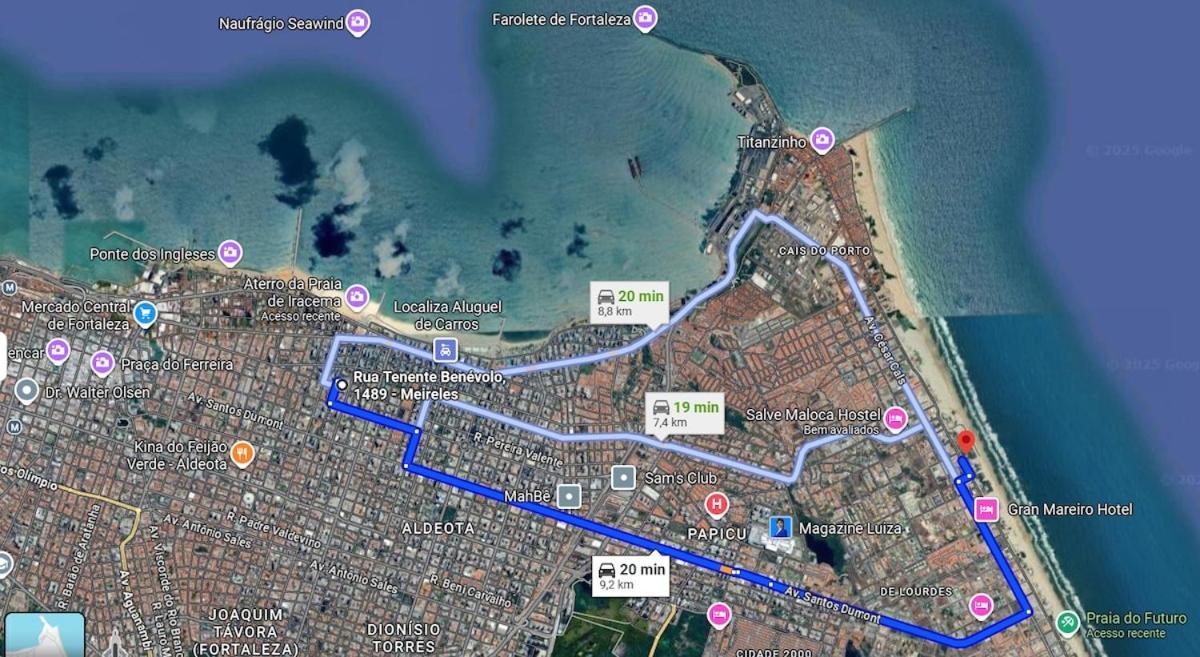 Esmeralda Com Piscina E Vista O Mar Fortaleza (Ceara)